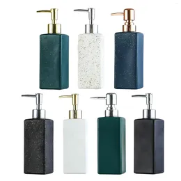 Liquid Soap Dispenser Glass Lotion Pump Bottle Luxury For Bathroom Accessories Restroom