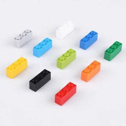 Other Toys 120 DIY building blocks 1 * 3 point thick digital blocks 1 * 3 point educational creative dimensions compatible with 3622 childrens toys S245163 S245163