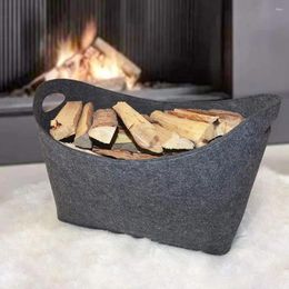 Storage Bags Shopping Bag Long Lasting Organiser Lightweight Storing Great Fireplace Firewood Basket