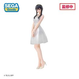 Action Toy Figures Inventory Original Sega PM Spy Family Year Forger Party Dress 19CM PVC Animation Character Action Character Model Toys Y240516