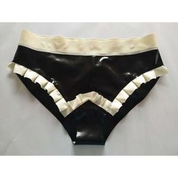 100% natural latex rubber shorts handmade custom pants briefs halloweenCosplay,Masquerade