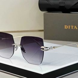 Outdoor Eyewear 2024 Glasses Men Sunglasses Womens sunglasses EMBRA DITA 20th Anniversary Edition frameless large frame box outdoor outing