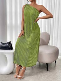 Basic Casual Dresses 2024 new womens dress2024 womens suspender sexy and charming summer seaside holiday style daily shopping and dressing Y240515