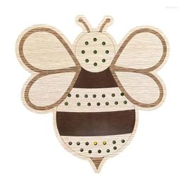 Kitchen Storage Elegant Bees Shaped Flower Board Decorations Leaf Collection Shelves