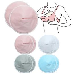 Breast Pads Soft Almohadilla de Lactancia reusable care pad super breathable breast pad three-layer breast feeding patch anti overflow d240516