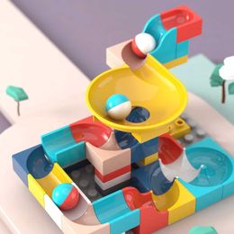 Magnetic Blocks Magnetic building block toy track suitable for children aged 4-8-12 with large block toys WX5.17