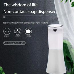 Liquid Soap Dispenser USB Charging Automatic Sensor Intelligent Induction Foaming Hand Washing Machine For Kitchen Bathroom