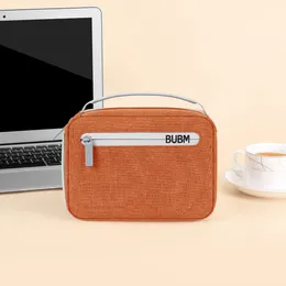 Storage Bags BUBM Portable Cable Digital Organiser USB Gadgets Wires Charger Power Battery Zipper Cosmetic Bag Case