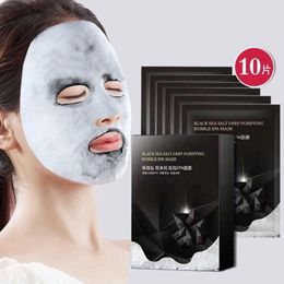 Korea 10pcs Women Men Bubble Mask for Skin Rejuvenation Moisturising Dark Circles