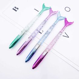 Mermaid Creative Shaped Quicksand Light Pen Colorful Flash Oil Led Neutral