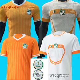 Ivory Coast 2023 2024 Cote d Ivoire national team Soccer Jerseys DROGBA KESSIE ZAHA CORNET MEN home Maillot de foot football man Uniforms FANS PLAYER VERSION