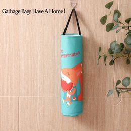 Storage Bags Garbage Bag Organiser God Wall Hanging Kitchen Convenient Extraction Type Organising Large Plastic Collector