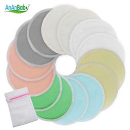 Breast Pads 10pcs organic bamboo feeding pads washable and spray resistant reusable organic care pads d240516