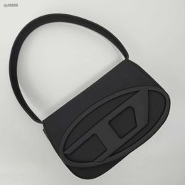 High Quality Crossbody Handbag 2024 Minimalist 1dr Black Matte Medium Size Dingdang Bag 4X70