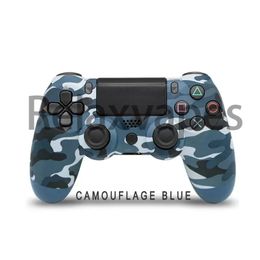 Wireless Bluetooth Controller Multi-colors Vibration Joystick Gamepad Game Controllers for Play Station 4