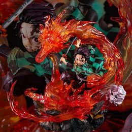 Action Toy Figures New Demon Killer Kamado Tanjirou Handmade Action Characters Original Handmade PVC Model Animation Characters Cool Boy Series Toy Gifts S2451536