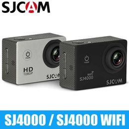 Sports Action Video Cameras SJCAM SJ4000 series 1080P HD 2.0 SJ4000/SJ4000 WIFI 4K action helmet camera waterproof sports camera DV car registration B240516