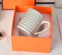 New The latest 11.1OZ luxury ceramic mug Mark Cup, many styles of style choices