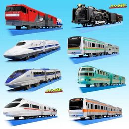 Diecast Model Cars Takara Tomy Tomica Plarail Trackmaster Train Model Set Baby Toys Hot Pop Childrens Dolls Railway Motor Train Childrens Toys Boys WX