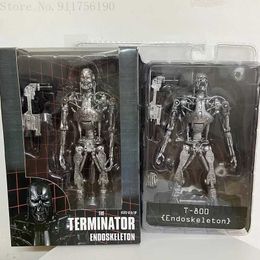 Action Toy Figures Terminator Endoskeleton Future Warrior Mobile Phone Robot Skeleton PVC Action Picture Toy Christmas Gift S2451536