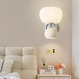 Wall Lamp Modern LED Sconce Pumpkin Two Head Lighting For Living Room Bedroom Bedside Study Restaurant El Indoor Decor