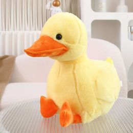32cm Small Yellow Duck Plush Toys Soft Goose Doll Toy Anime Stuffed Animals Birthday Gifts For Kids Baby Home Decor Party Supply