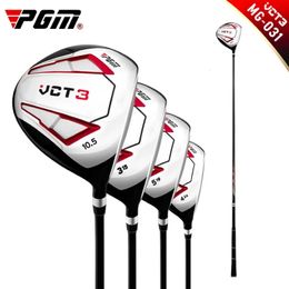 PGM VCT3 Golf Clubs Men Right Hand Aluminum Alloy Head Drivers Fairways Hybrids Wood Pole 1/3/5/U4 Carbon Shaft MG031 Wholesale 240507