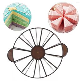 Baking Tools 10/12 Piece Round Bread Cake Divider Equal Portion Model Cutter Slice Marker Household Tool And