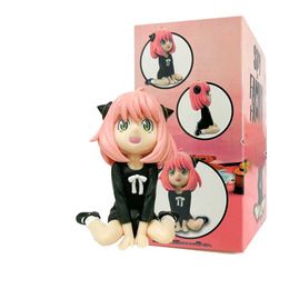 Action Toy Figures 9cm Anime Figure Cute Kneeling Doll Action Figurine Pvc Statue Collection Model Desk Decora Toy Gift box-packed Y240516