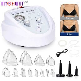 Breastpumps Vacuum therapy breast enlargement machine pump cup massage body shape hydrotherapy equipment buttock lift Q240514