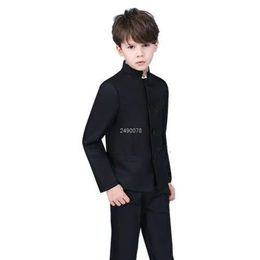 School Student Graduation Class Children Zhongshan Boys China May Fourth Youth Suit Kids Chinese Style Chorus Dress