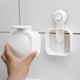 Liquid Soap Dispenser Hand Back Press Type Wall-mounted Foam Box Machine Separate Bottle Washing