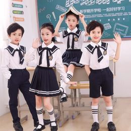 Kindergarten uniform childrens choir class uniform graduation po school uniform set elementary school choir poetry korea 240516