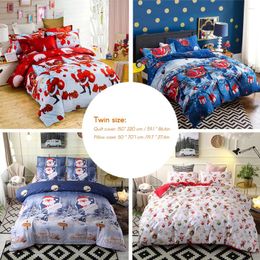 Bedding Sets Duvet Cover Set Merry Christmas Gift Bedclothes Pillowcase Bed Linen Sheets And Pillowcases Home Decor