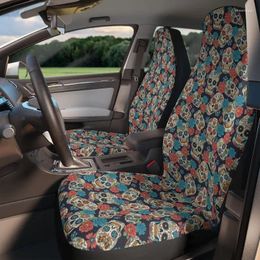 Car Seat Covers Skulls For SUV & Bucket Seats