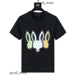 psychol bunny Rabbits Summer T Shirt Womens Skeleton Rabbit 2024 New Design Multi Style Men Tshirt Fashion Designer T-Shirt Couple Short Sleeve psychol bunny 482