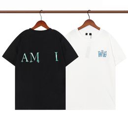 Herren-T-Shirt Designer-Briefstil vorne und zurück-Druckpaar kurzärärmische Mode runde Kragen Sport ein kurzärzt