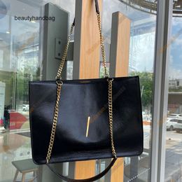 YS for ysllbag Purse Genuine Shopper Designer Shoulder Women Tote Bag Totes Leather Work Business Office Dating Travel Handbag Gold Metal Black Fashion