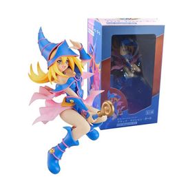 Action Toy Figures Anime Game Characters Suit Girl Black Magician Girl Action Figure Toys Model Gifts for Children box-packed Y240516