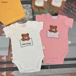 Top newborn jumpsuits minimal design infant Cotton bodysuit Size 59-90 toddler clothes designer baby Crawling suit 24Feb20