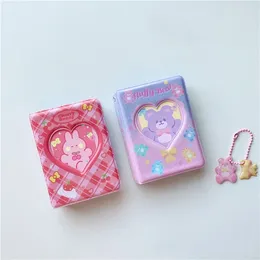 Storage Bags Cute Bear 3 Inch Po 40 Pockets Star Collection Mini Holder Pocard LOMO Card Book Kawaii