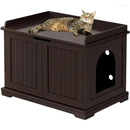 Dog Apparel Pet Litter Box End Table With Door Espresso Hair Bow Making Supplies Collar Bowtie Goggles Bows Tie