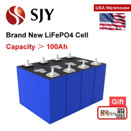 America New Original LiFePO4 3.2V 100Ah 105Ah Lithium Iron Phosphate Battery Cell for Golf Cart Boat Home Solar System from warehouse in America