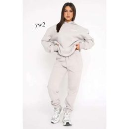 Women's Tracksuits women hoodie 2 piece set Pullover Outfit Sweatshirts Sporty Long Sleeved Pullover Hooded Tracksuits 5a1f