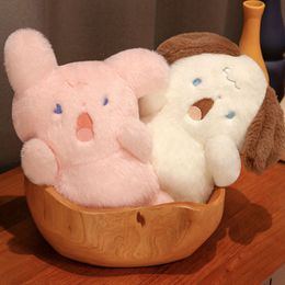 Cute Rabbit Bear Children Gift Shouting Dog Plush Toys Kawaii Cat Plushies Doll Stuffed Animals Gifts For Kids Birthday