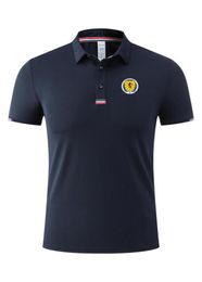 Scotland national football team Men039s Polos Summer Soft Fashion Design Comfortable Fastdry Adult Soccer T shirt Short Sport 8133251