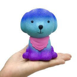Decompression Toy Cute Squishy Starry Dog Fidget Slowly Rising Squeeze Interesting Stress Relieving Props H240516