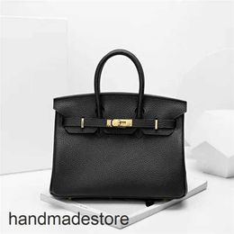 Tote Bag 2024 Household Women's Platinum Large Capacity Top Layer Litchi Grain Leather Crossbody Women's Handbag ZL5N