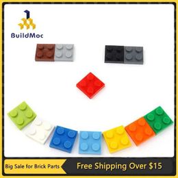 Other Toys 20 DIY building blocks thin digital blocks 2x2 educational and creative sizes loose models childrens plastic toys S245163 S245163