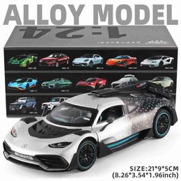 Diecast Model Cars 1 24 Scale Mercedes Benz One Alloy Model Car Training Replica for Car Lovers Detailed Craftmanship Premium Material WX